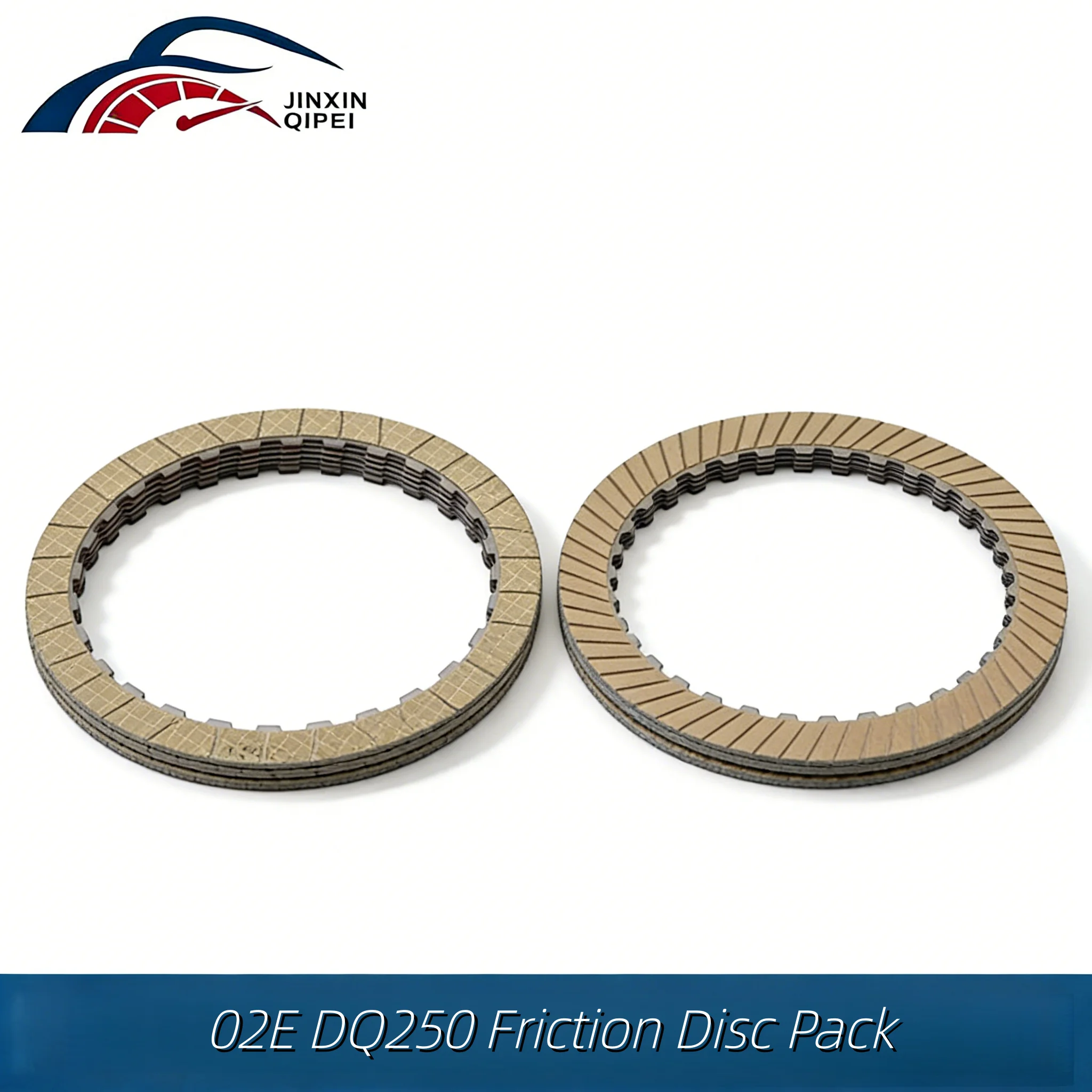 Kit de Disco de Fricción para Embrague de Transmisión Automática Original 02E Dq250 Dsg, Apto para Disco de Embrague de Transmisión Volkswagen Audi 9