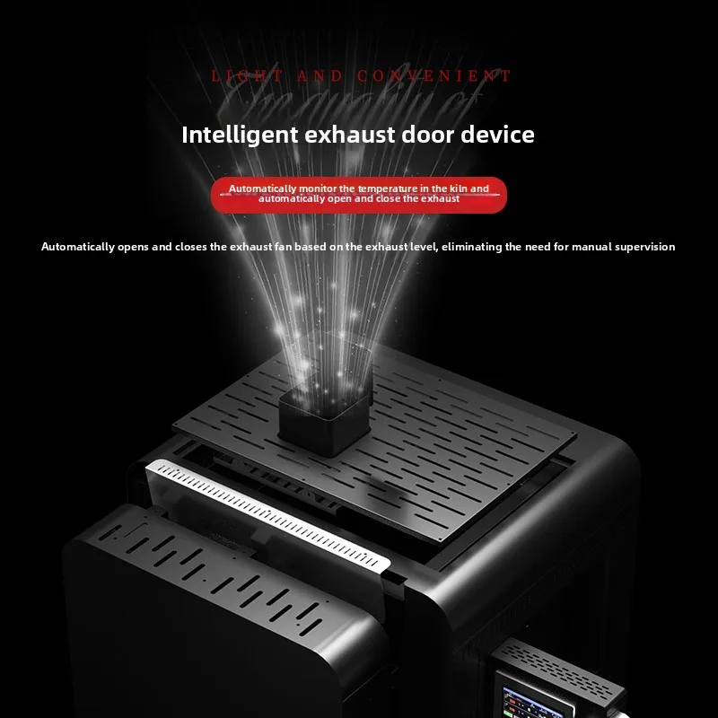Electric kiln intelligent touch screen high temperature firing Electric kiln pottery bar school necessary Electric kiln energy