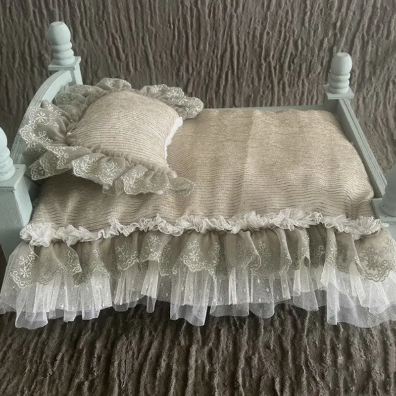 Accessoires de photographie de matelas de lit nouveau-né, remplisseur de panier de bébé pour accessoire de séance photo