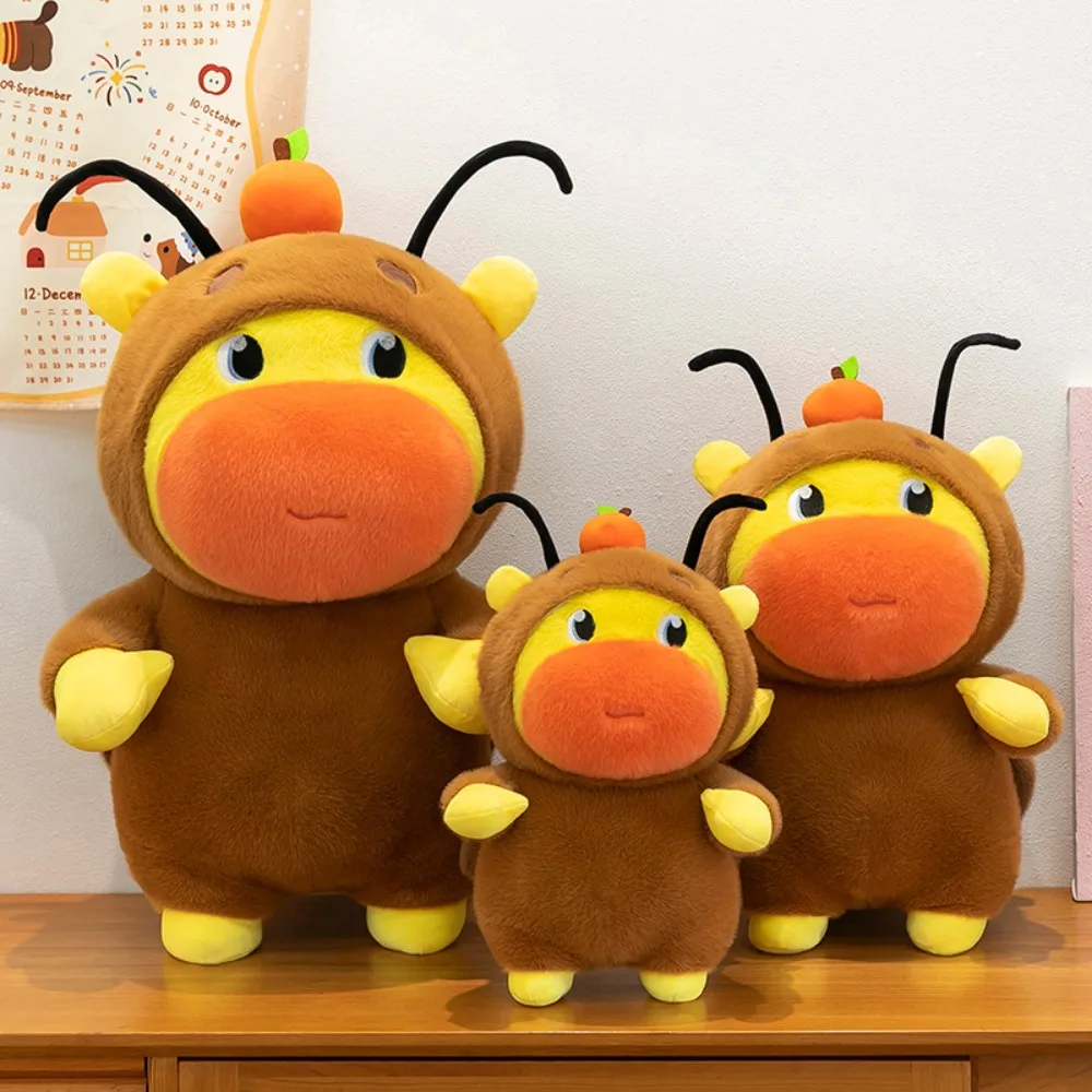 

Cockroach Capybara Lulu Doll Toy Cartoon Soft Capybara Doll Plush Doll Fluffy Lovely Stuffed Capybara Doll Christmas Gifts