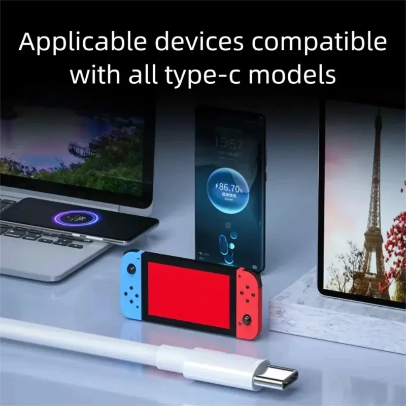 New PD Dual USB Type C To USB C Cable 1/2M 100W 5A Charger Wire Cord High-Speed Fast Charging Data Cable for Macbook/Samsung