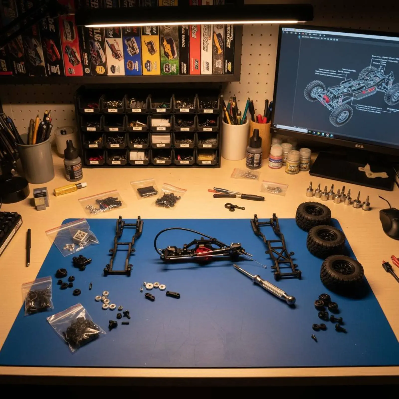 1/10 Scale Crawler Drive Shaft Assembly Set Enhance Part RC Car Differential Lock Axles for All-Terrain