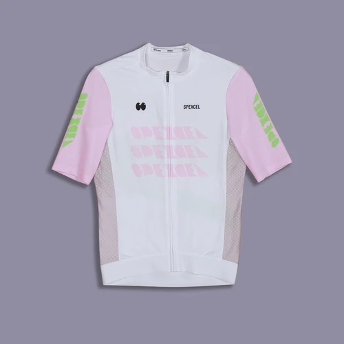 SPEXCEL, totalmente nuevo, camiseta de ciclismo ligera de manga corta para hombre, Pro aero Fit, tela de secado rápido y transpirable, rendimiento UPF50+