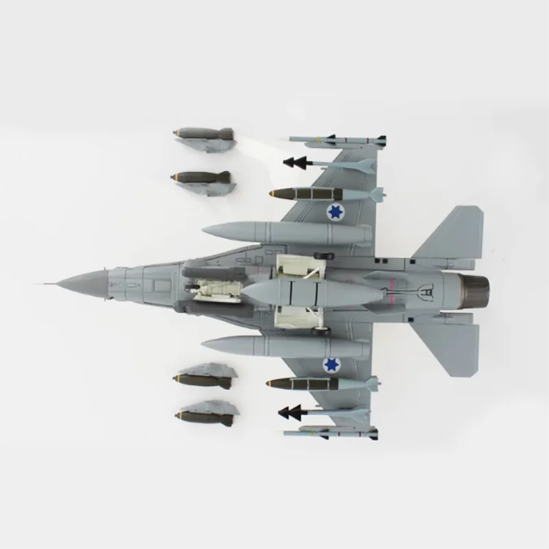 مقياس 1:72 F16 طائرة مقاتلة F-16I سرب 119 "الخفافيش" IAF MK.117x4 سبيكة نموذج عرض مجموعة تذكارية هدية