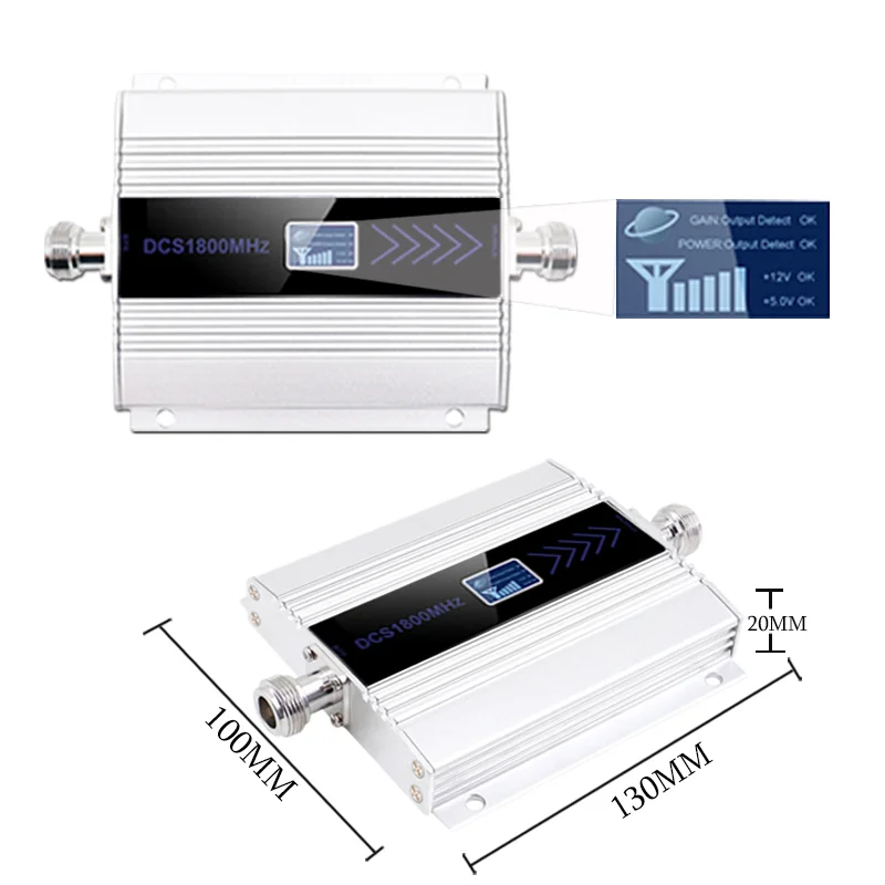DCS signal amplifier band3, GSM 2g 3g 4g Russian repeater 1800MHz, cellular booster GSM LTE, network mobile signal enhancer