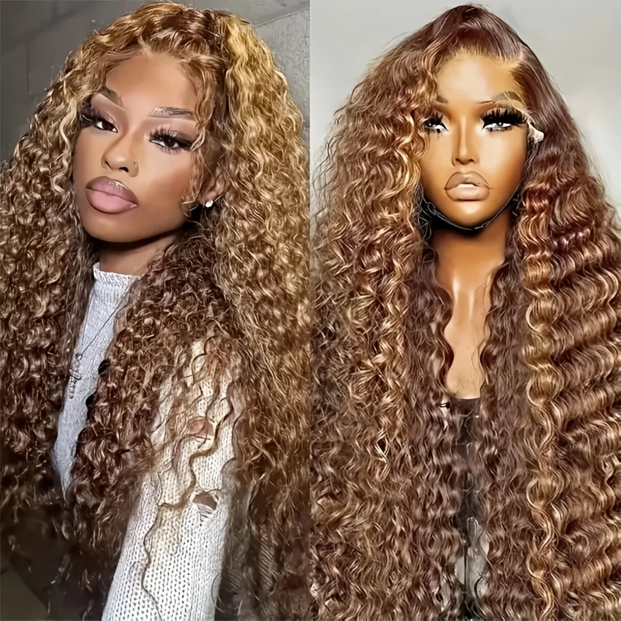 40-30-inches-p4-27-deep-wave-13x4-13x6-lace-frontal-wig-4x4-highlight-ombre-lace-closure-wig-brazilian-honey-blonde-human-hair