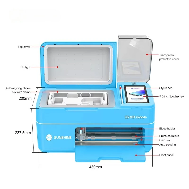 C3 Hybrid Super One-button Vacuum UV Curing Curved Screen Intelligent Vacuum & UV Curing