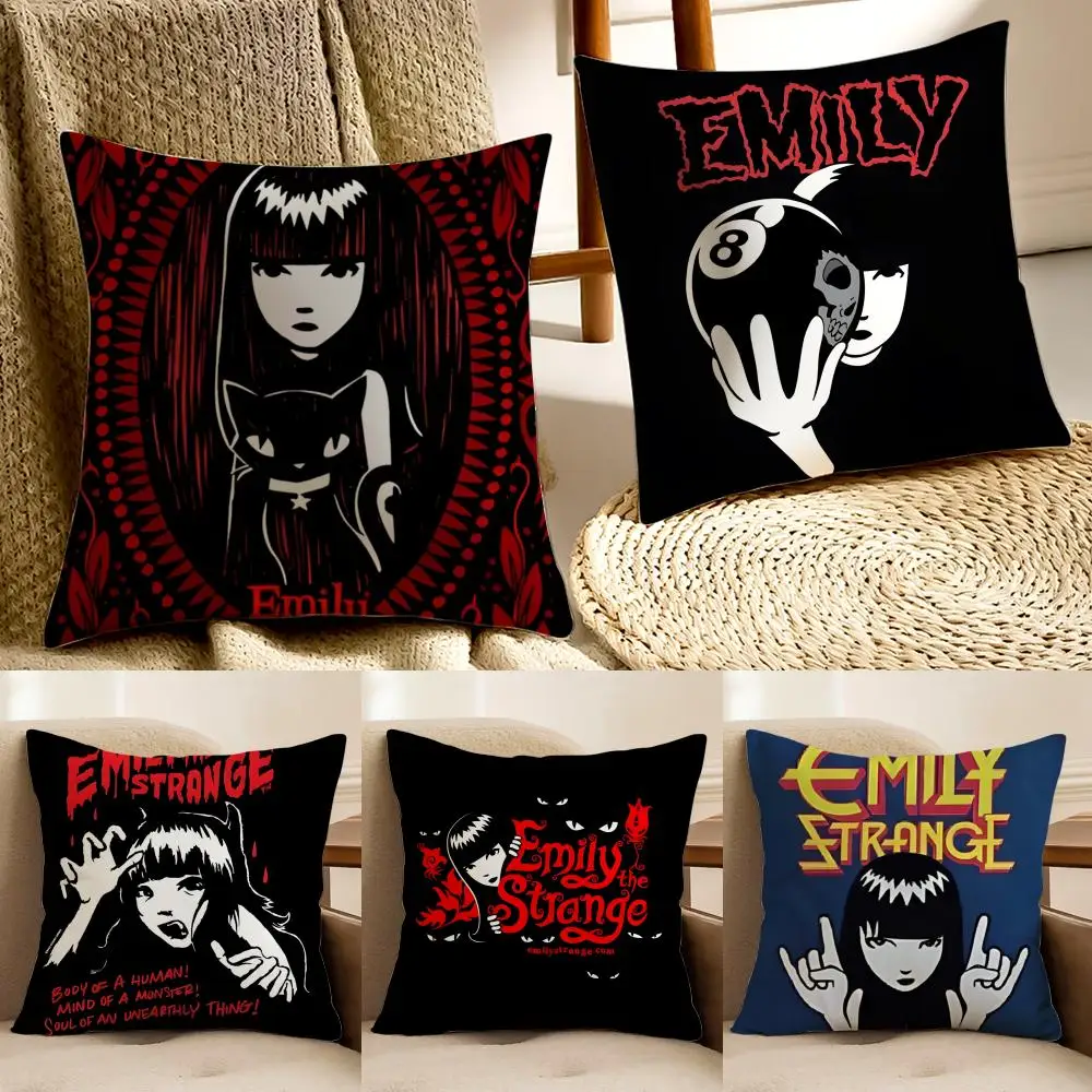 Comics Quirky E-Emily The S-Strange Cushion Cover Pillowcase