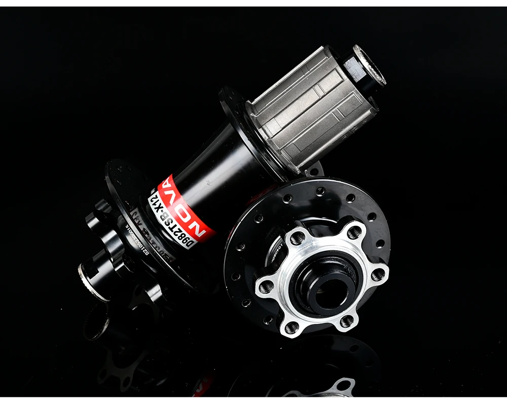 NOVATEC D981SB-12 D982SB-12 100 x12MM 142x12MM 28 löcher Vorne und Hinten Rennrad Disc Bremse lager Fahrrad Hub Für HG 8 9 10 11S – Detail 23