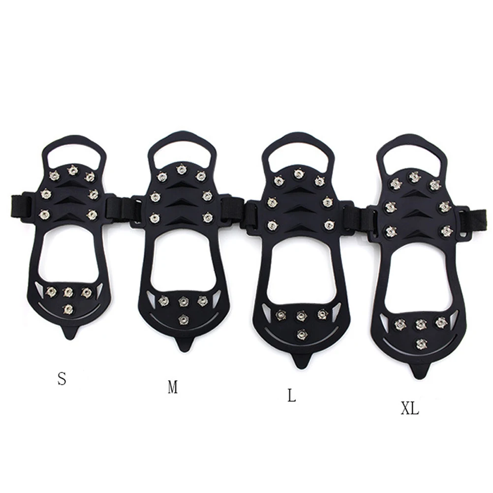 

on Foot Non-slip Shoe Covers Travel Climbing Hiking Boot for Grip Shoes Crampons