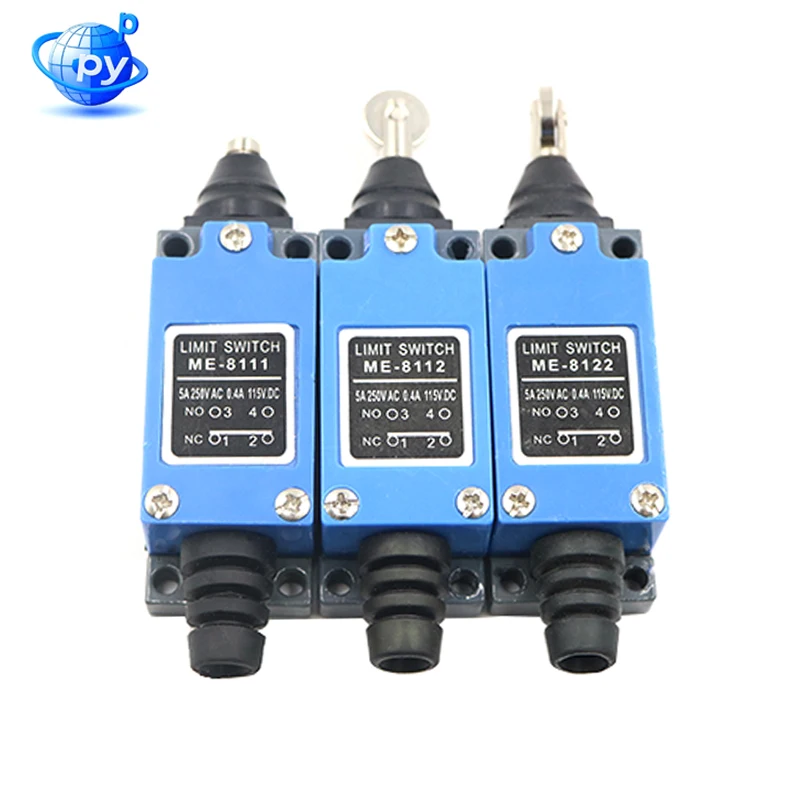ME-8111 ME-8112 ME-8122 Direct Pressure Plunger Momentary Limit Switch for Industrial Machinery Electrical Control