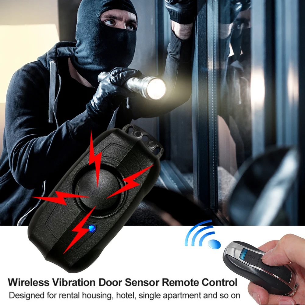 

Anti-Theft Lost Wireless Motorcycle Bicycle Electric Vibration Alarm