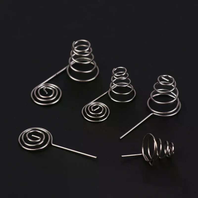 5pcs AAA Battery Nickel Wire Spring AA Battery Negative and Positive Coils Spring Contact Plate DIY Accessories