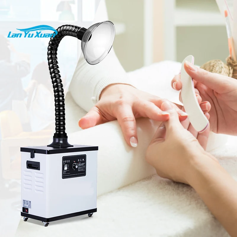 

Fume Extractor Portable Nail Table Dust Collector Purifier Dusy Manicure Dust Nail Vacuum Cleaner for Hair Salon