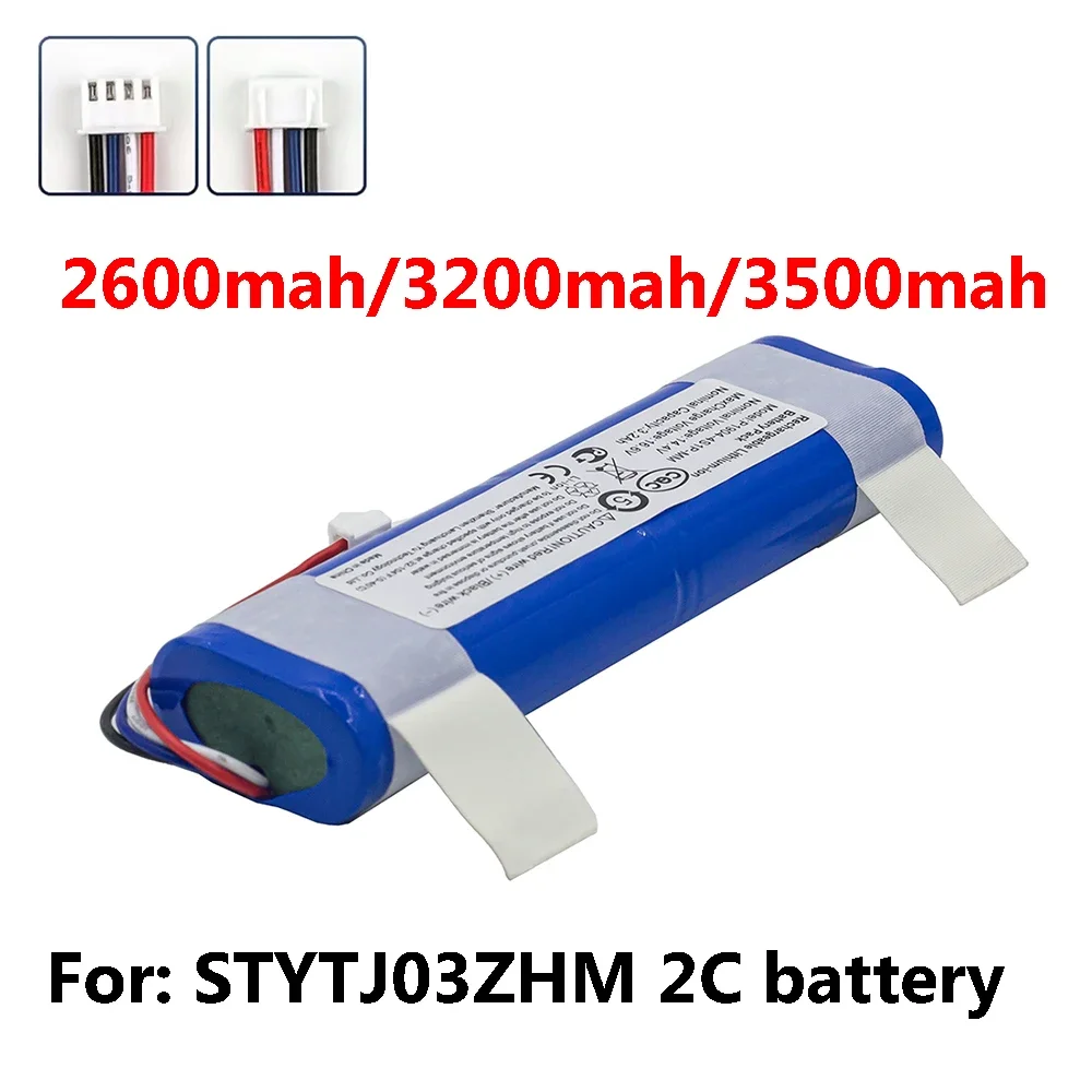 14.4V Replacement Battery P2051-4S1P-ZM For Xiaomi Mijia Mi 2C Sweeping Mopping Robot Vacuum Cleaner STYTJ03ZHM