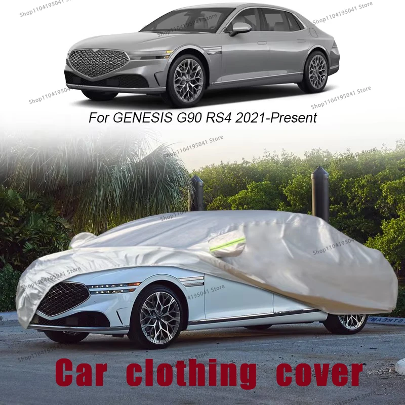 

For GENESIS G90 RS4 2021-2024 Full Car Cover Rain Frost Snow Car protective cover ,UV protection,Car paint protection