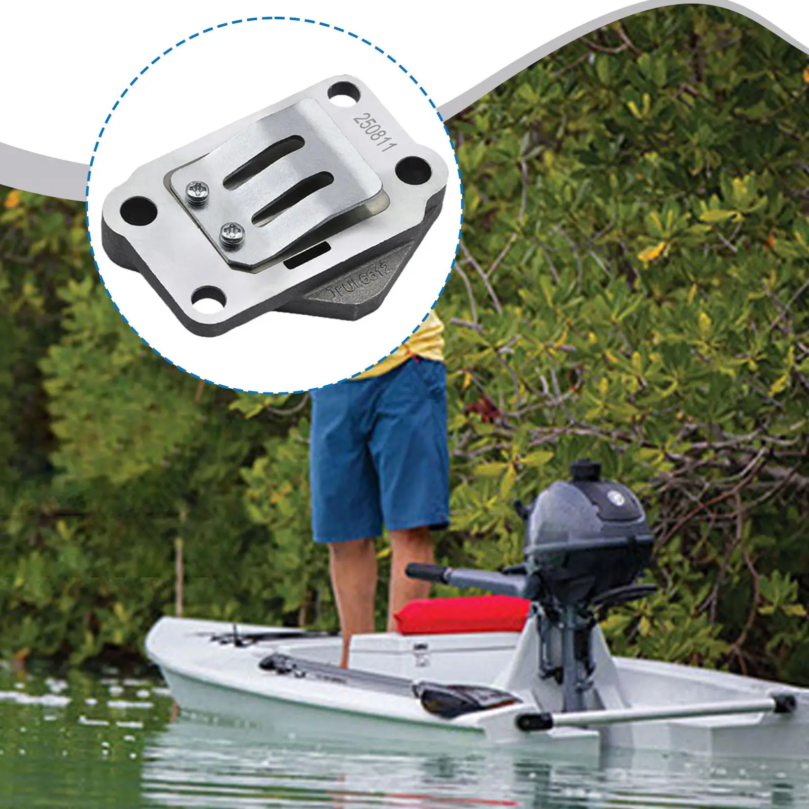 أجزاء استبدال مكون صمام السحب 6L5-13610-00 لـ 2 السكتة الدماغية 3HP Professional