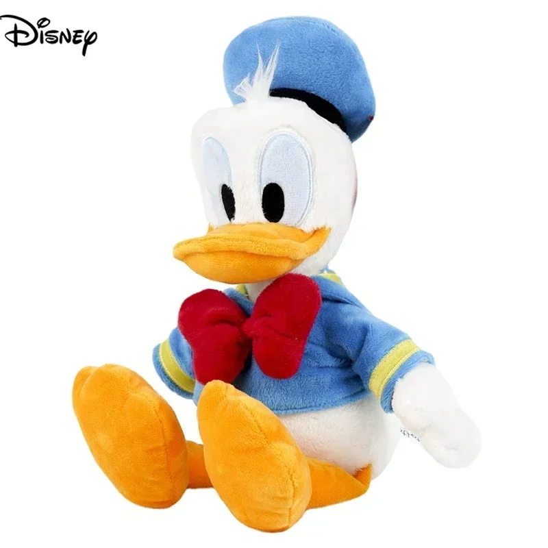 MINISO Donald Duck and Daisy Plush Hot Toys Animal Stuffed Toy PP Cotton Dolls Birthday Christmas New Year Presents for Kids