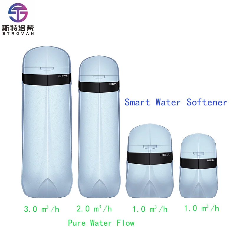 STLF Whole House Water Filter Auto Mini Water Softener tank Ablandador De Agua with 10L Resin