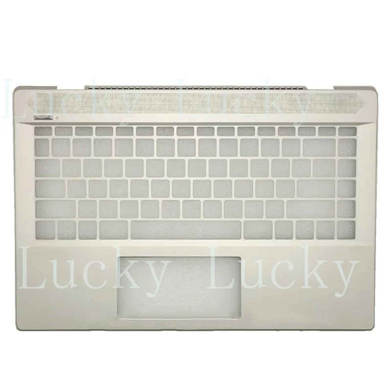 f    f   Laptop PalmRest For HP Pavilion 14-CE0000 no fingerprint reader slot pale gold