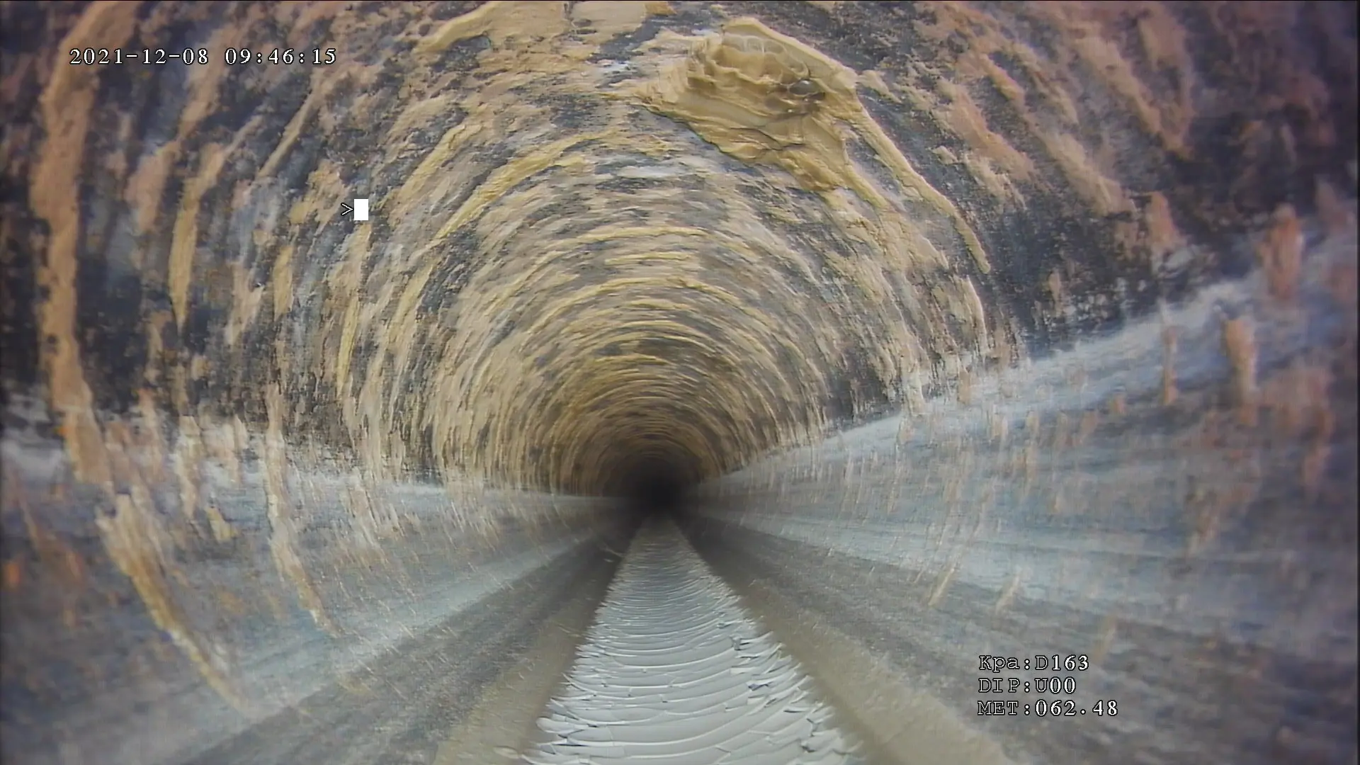 IP68 impermeable CCTV 2/4MGP 360 grados de rotación drenaje de alcantarillado cámara CCTV para inspección de tuberías longitud máxima en 150M