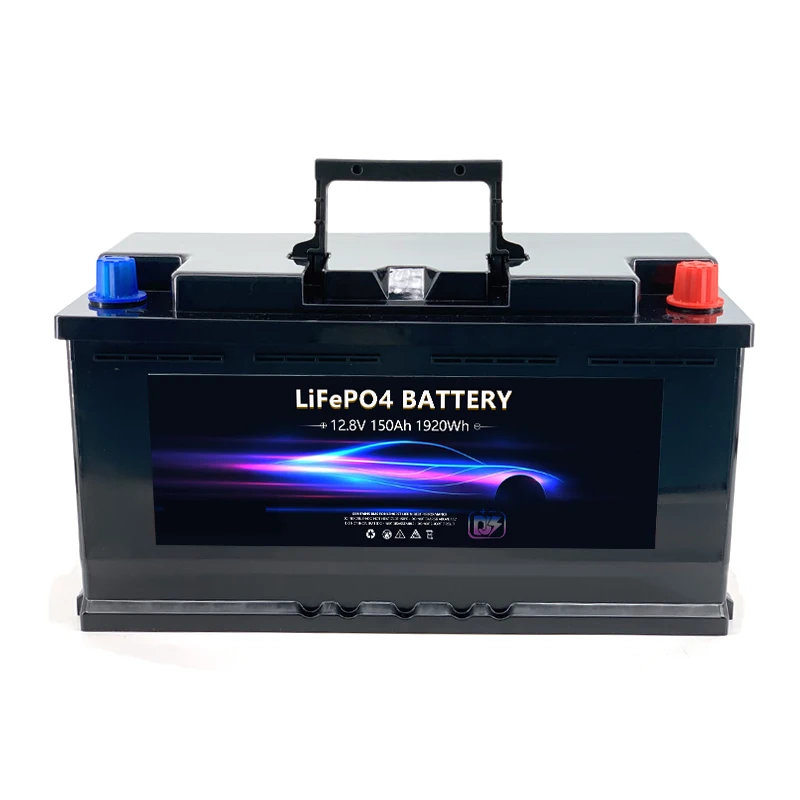 Great Power Lithium Battery Lifepo4 12V 100ah 150ah for Starting Car with BMS