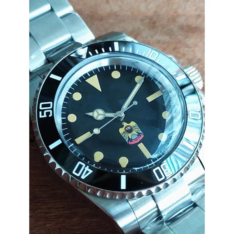 ساعة ميكانيكية أوتوماتيكية ريترو لاتنت بيوتي لـ 821 مرآة فقاعية مضيئة