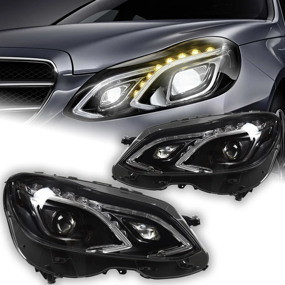 

Car Lights for W212 Headlight Projector Lens 2009-2016 E-Class E200 Dynamic Signal Head Lamp E300 LED Headlights Drl Automotive