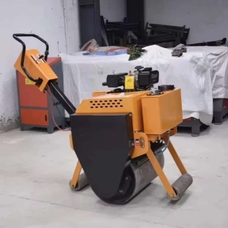 Double-wheeled  Compaction Compactor Small Compactor Vibrating Hand-held Seat-driven Single
