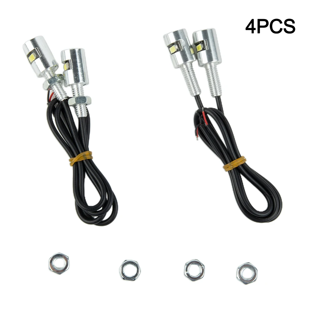 High Quality Led License Plate Bolt Light Super Bright White Long Lasting Low Consumption Motorcycle 17x12x12mm
