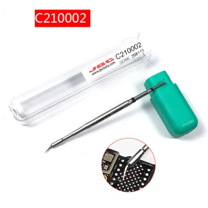 JBC C210 020 018 002 Soldering Pen Soldering Tip for Mobile Phone Motherboard PCB Welding Repair Replacement Soldering Tip Tool