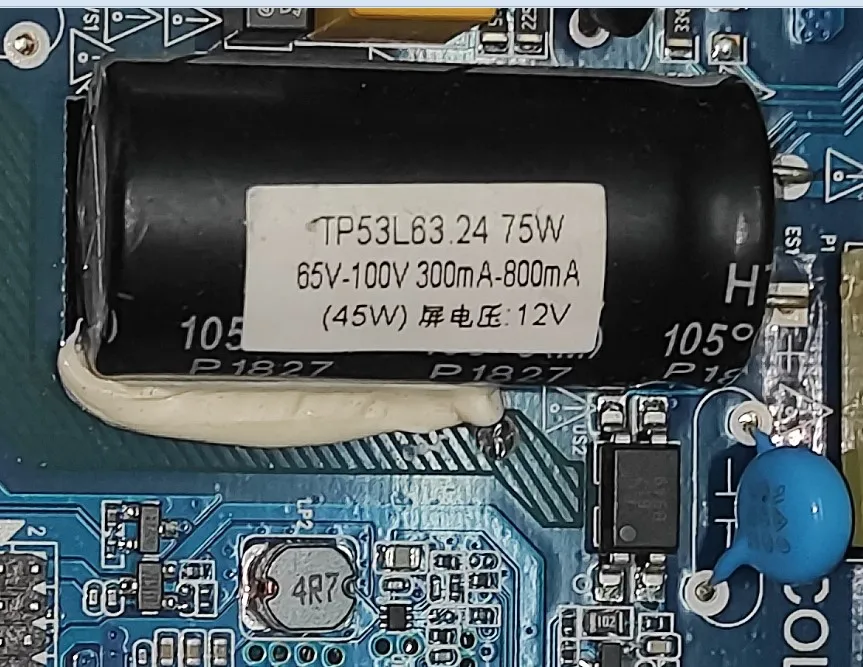 送料無料! TP53L63.24 TP53U63.2 3 1テレビのマザーボード75ワット65-100v 300---800MAと互換性複数の画面