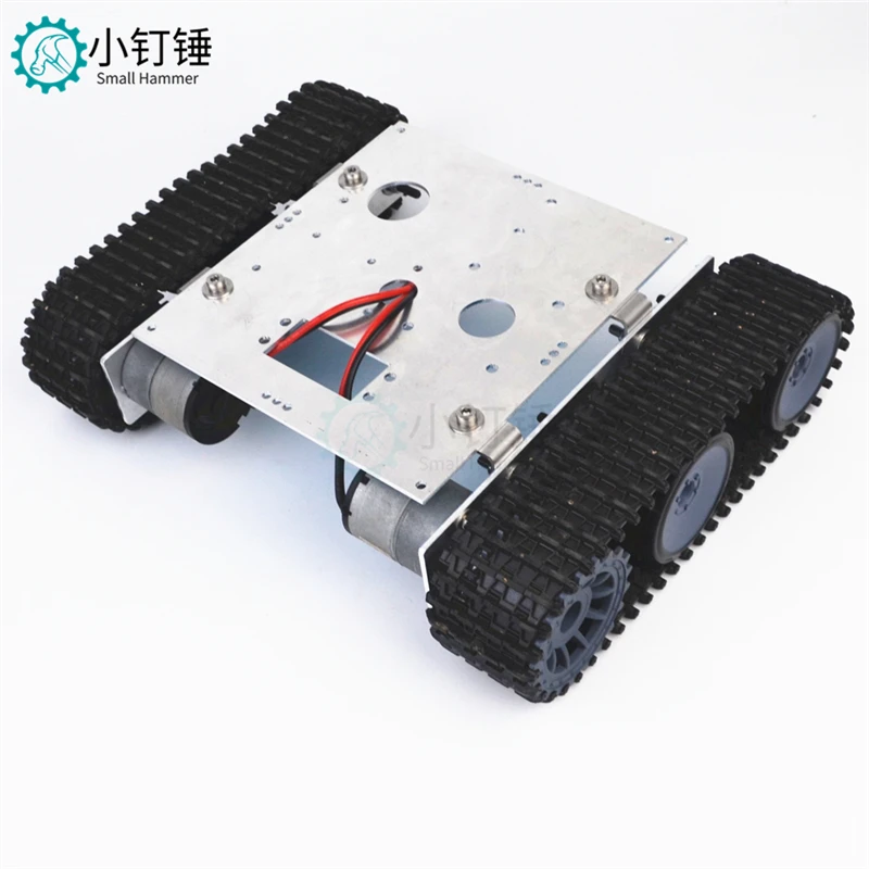 Aluminum alloy frame suitable For RC toy tank robot  chassis DC9-12V crawler chassis for arduino assembly kit