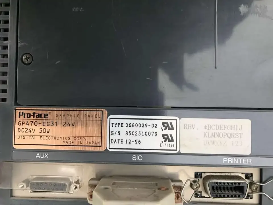 Schermi touch panel HMI Pro face GP470-EG31-24V