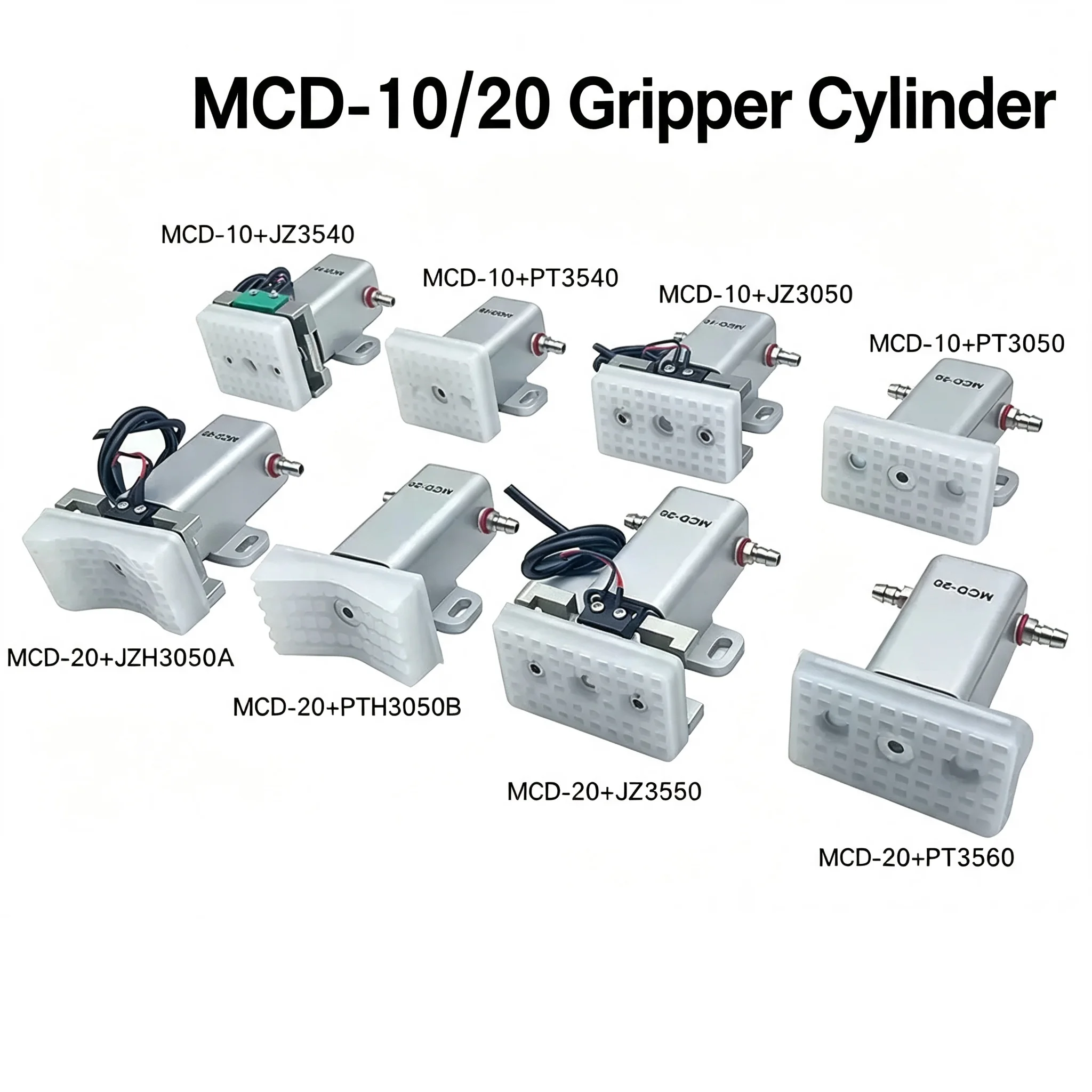 MCD-20 MCD-10WD Injection Molding Machine with Automated Clamp Pneumatic Gripper Cylinder Hugging Pins Precision Fixture