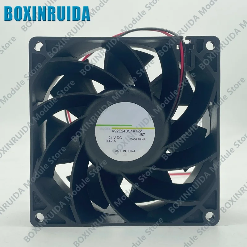 Brand new original V92E24BS1A7-51 inverter universal cooling fan 24V 0.42A