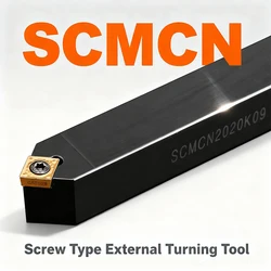 SCMCN1010 1212 1414 1616 2020 2520 External Turning Tool CNC Lathe Bar Holder Cutter Bar for Metal Turning High Precision