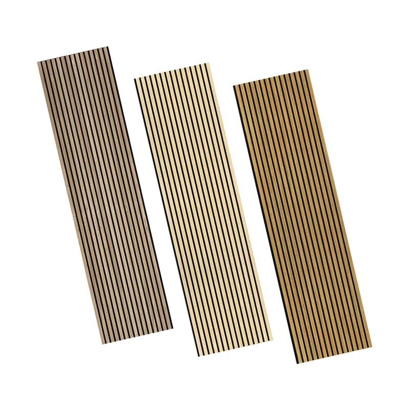 

High Quality Modern Interior Sound Absorbing Panels Decoration MDF Acoustic Wall Panel Custom Wooden Acoustic Wall Panel