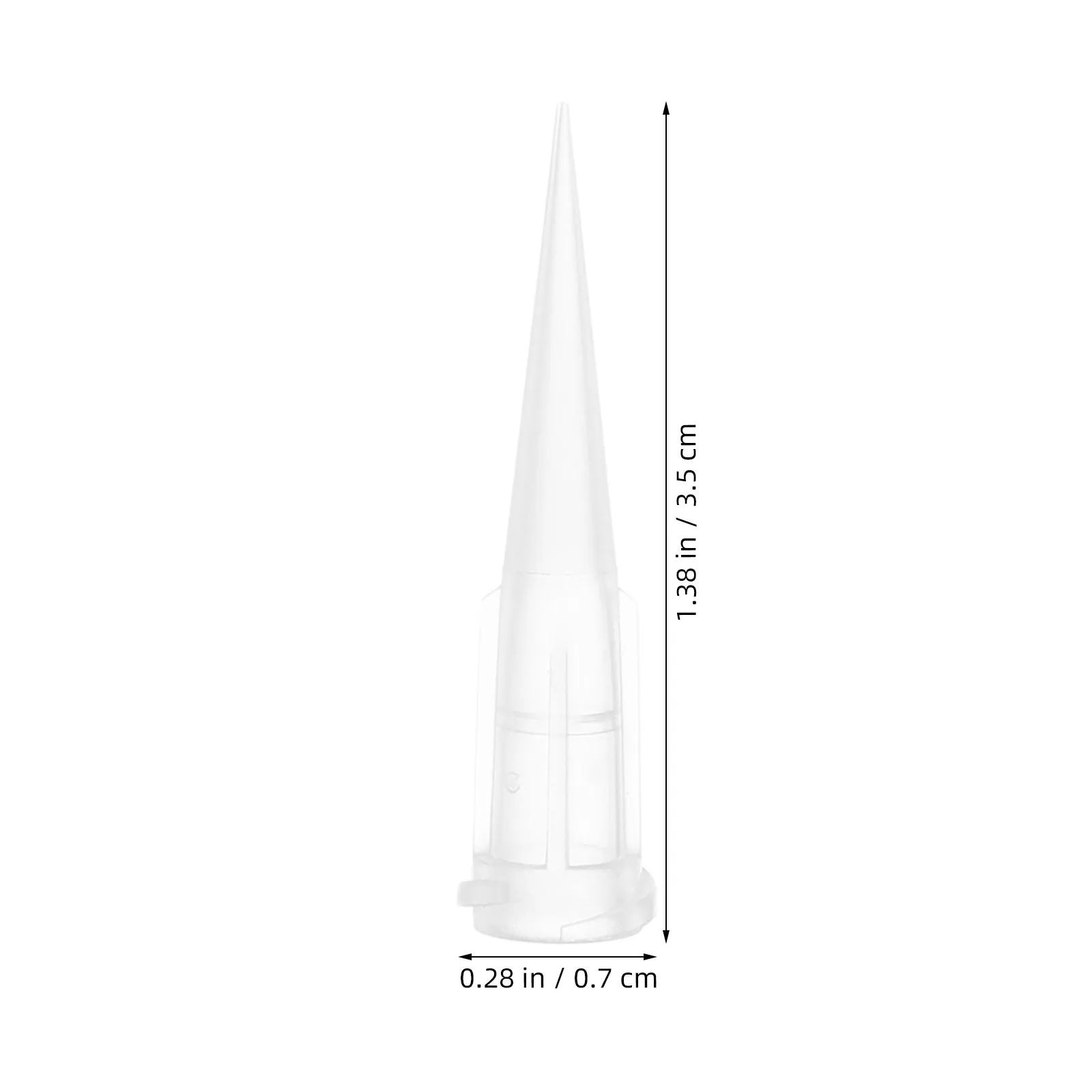 30Pcs Laboratory Dispensing Needles Tapered Blunt Tips Precise Glue Applicator Syringe Tips Adhesive Liquid Oil Dispensing