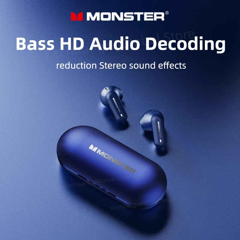 モンスター-Bluetoothワイヤレスヘッドセット,ステレオヘッドセット