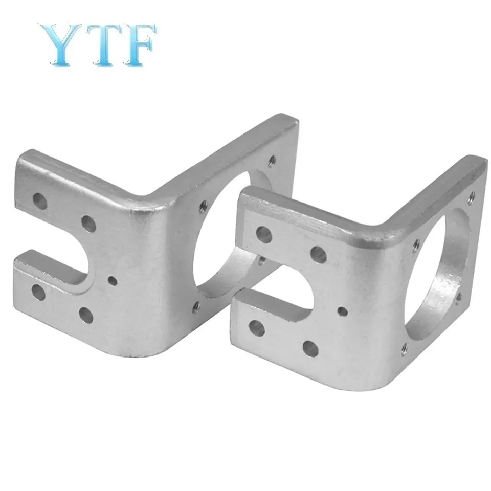 3D Printer Parts All Metal Hot End Fixed Aluminum Fan Bracket One Sandblasting Oxidation V5 V6