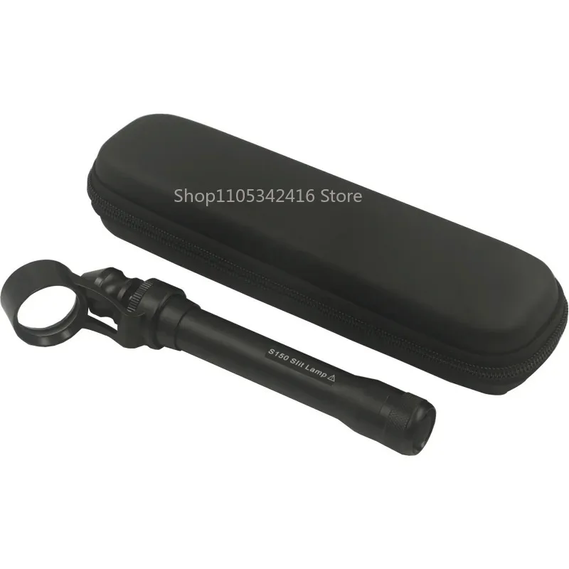 S150 Handheld Pen Slit Lamp 5X Magnification Blue Filter Rechargeable Portable Optics for Clinical Field Eye Examination