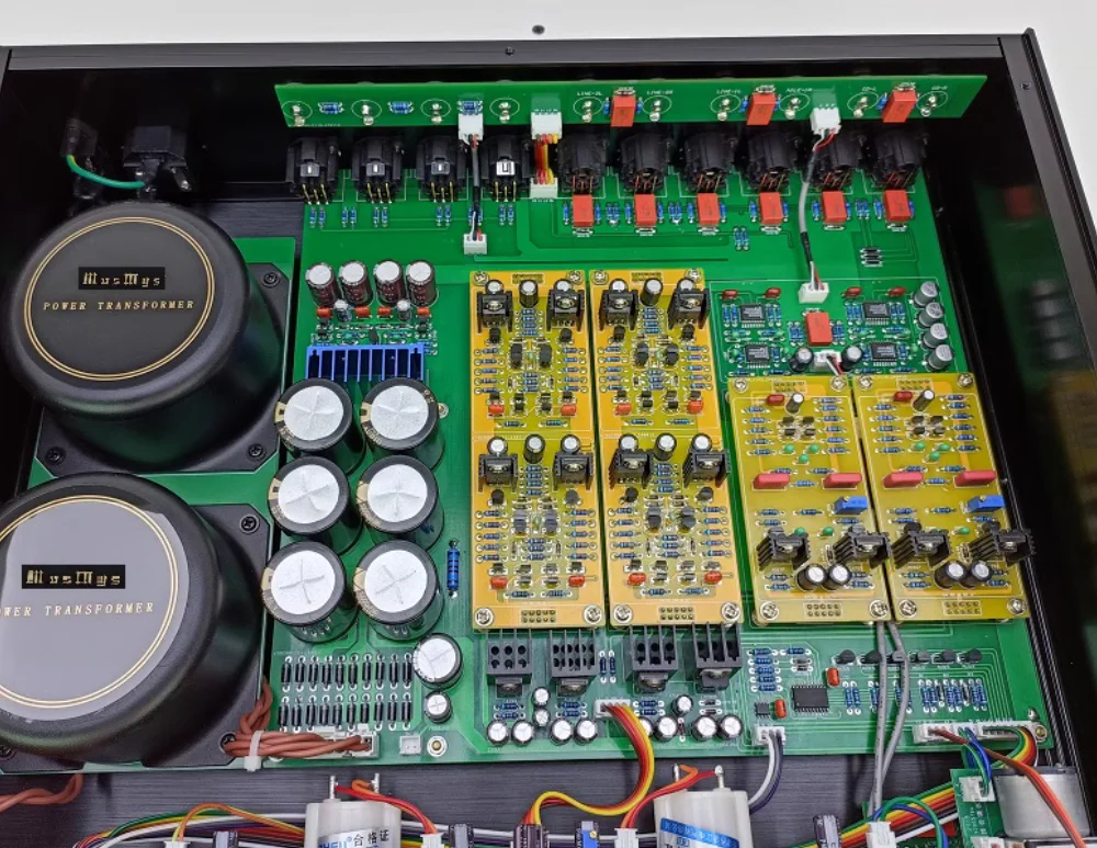 Nuovo Refere a Accuphase C-2860 Plus Preamplificatore completamente bilanciato Preamplificatore HiFi ad alta temperatura con telecomando in alluminio