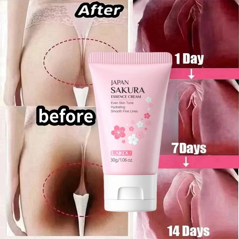 

Body Whitening Cream Private Parts Underarm Bleaching Serum Whiten Butt Knee Brighten Inner Thigh Intimate Dark Remove Melanin