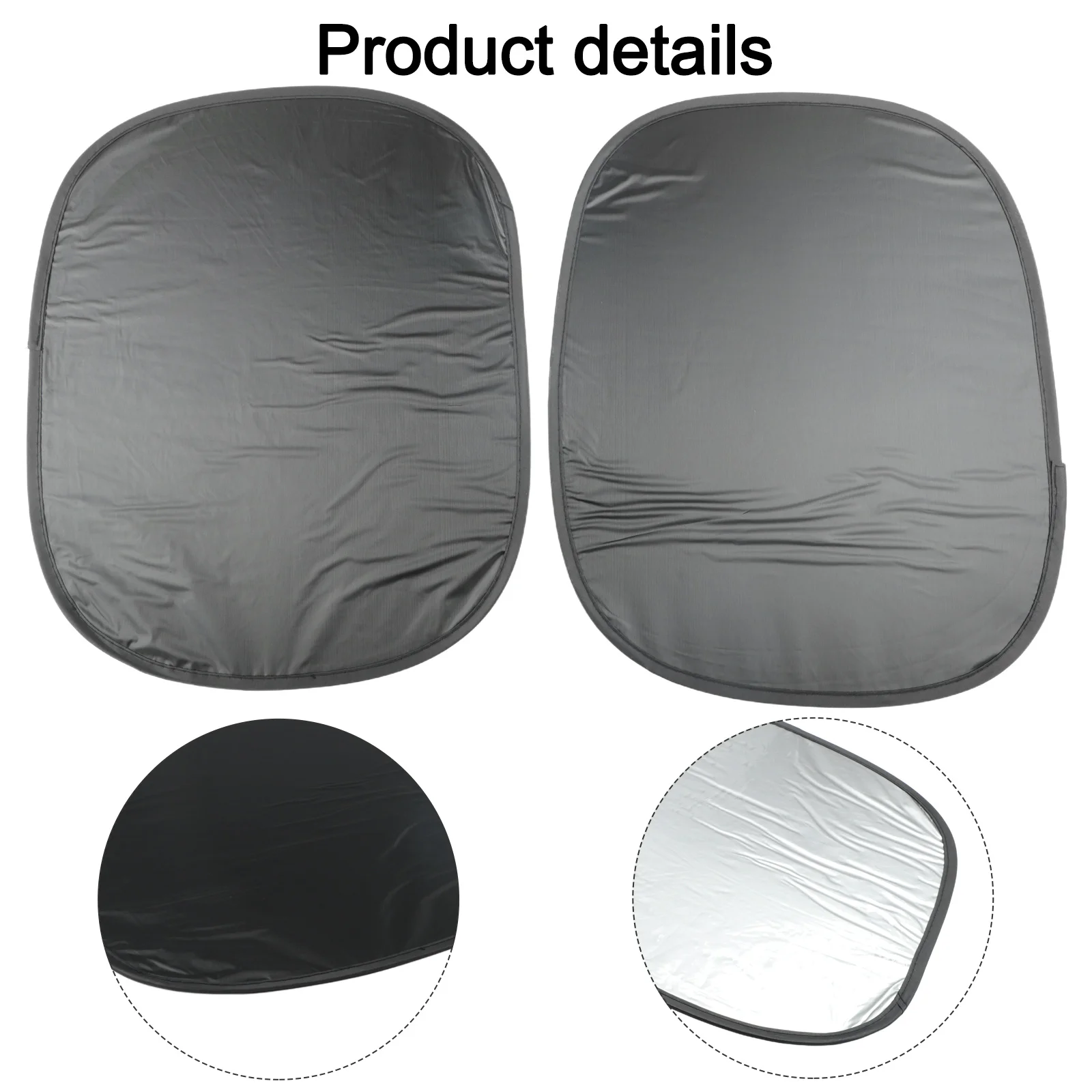 4 Layer For Car Sun Shade Cover for Side for windows UV Blocking and Glare Electrostatic Curtains for Family Vehicles