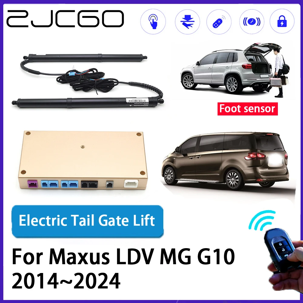 ZJCGO Car Auto Trunk intelligent Electric Tail Gate Lift Automatic Tailgate Opener for Maxus LDV MG G10 2014~2024