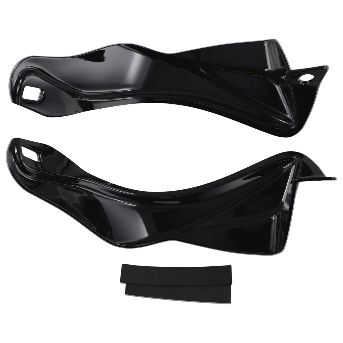 Motorcycle Accessories Handguard Extensions Hand Guard Windshield for Moto Guzzi V85TT V 85 TT 2019-2023 Black