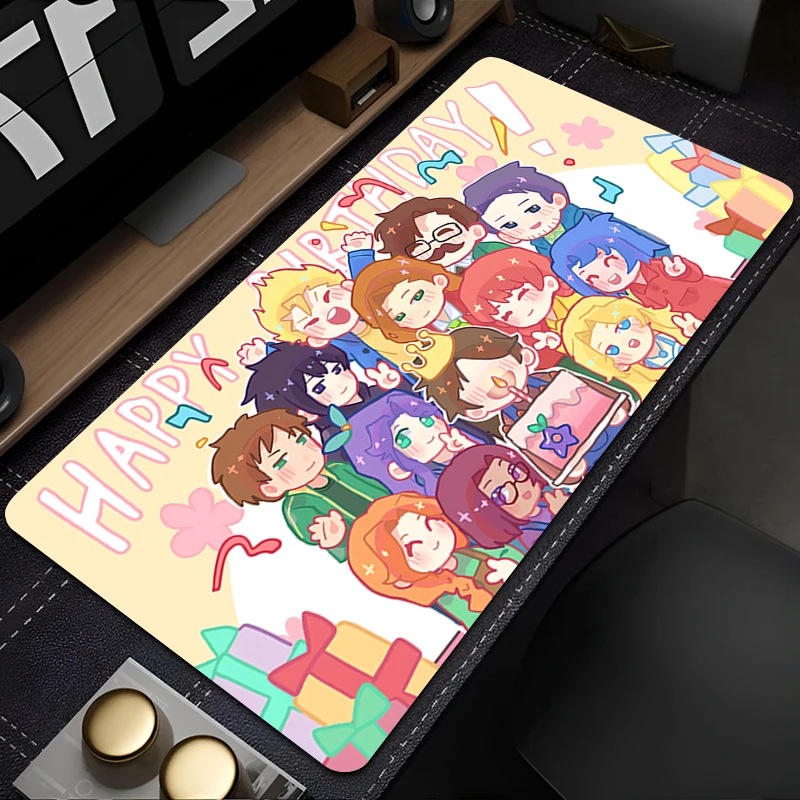 

Mouse Pad 900x400 Anime Desktop Mouse Mat Laptop S-stardew Valley Cute Mousepad PC Kawaii HD Print Keyboard Pad Rubber Table Mat