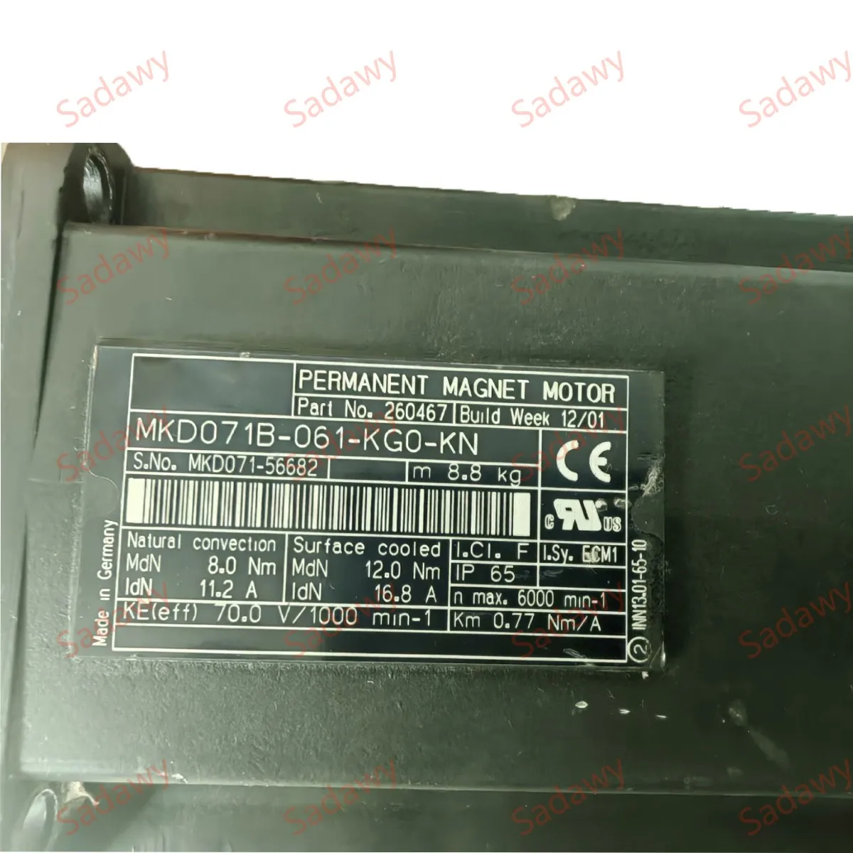 Rex-roth MKD071B-061-KG0 MKD071B-061-KG0-KN サーボモーター 保証付き