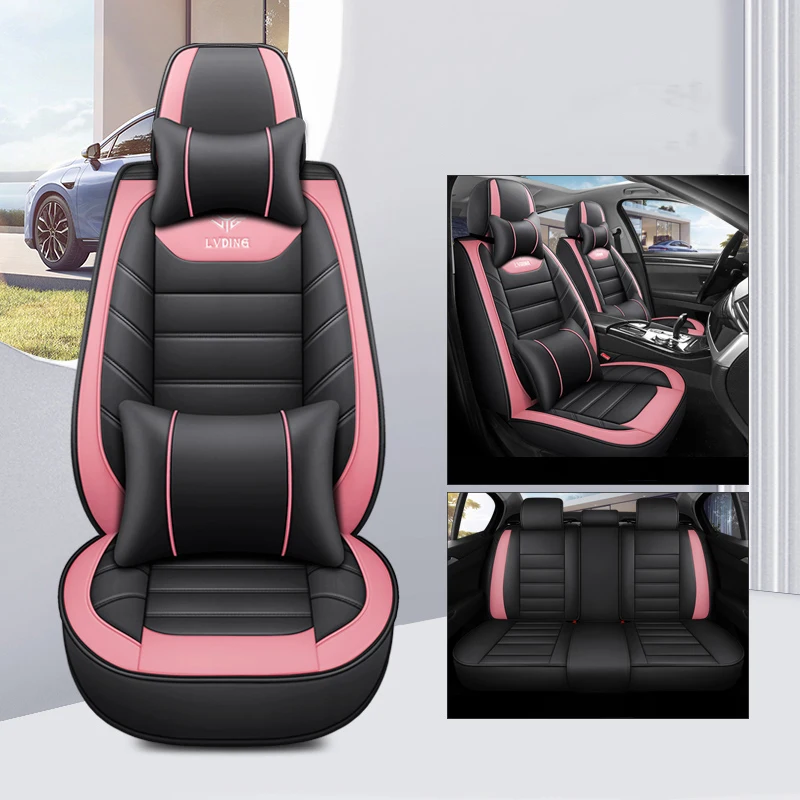 

Universal Car Seat Covers Four Season For Kia K5 Ceed Picanto Soul Carens RIO 3 4 Cerato Haval F7X H9 Auto Interior Accesorios